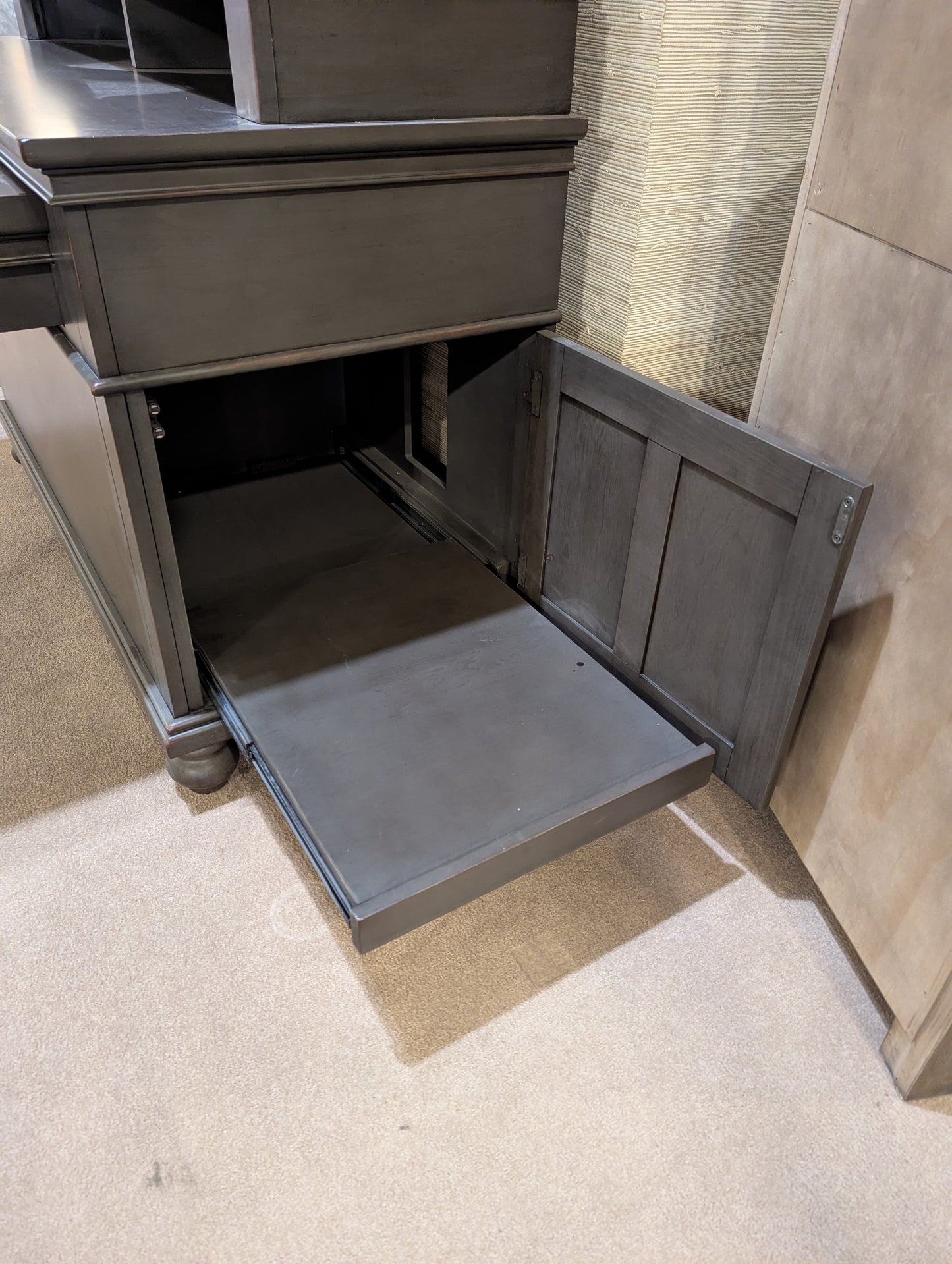 Grey Solid work Desk