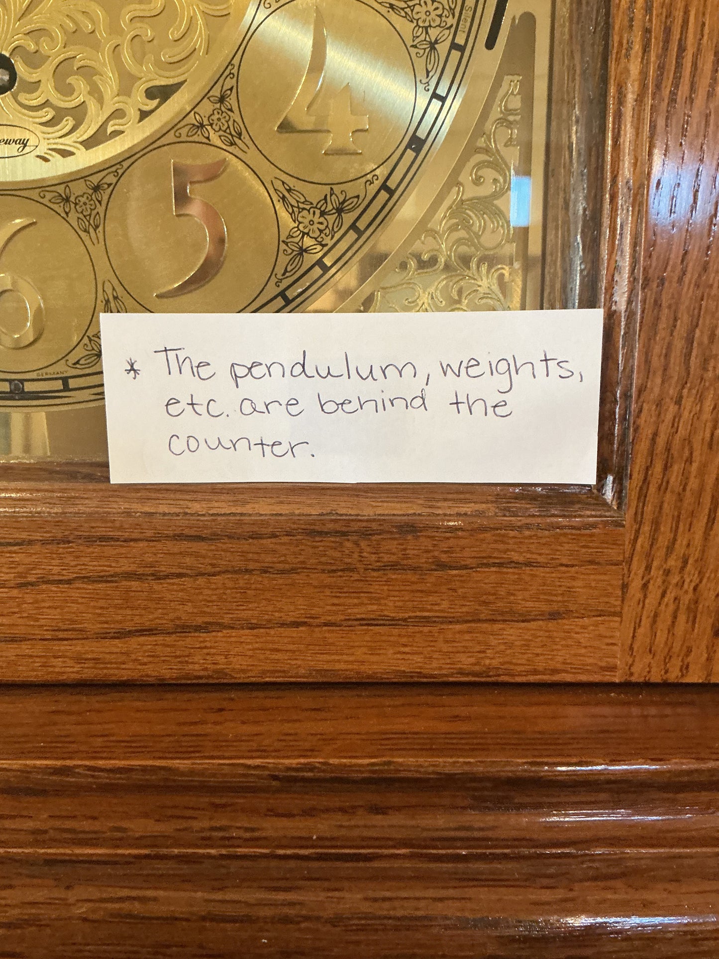 Grandfather Clock (as is)