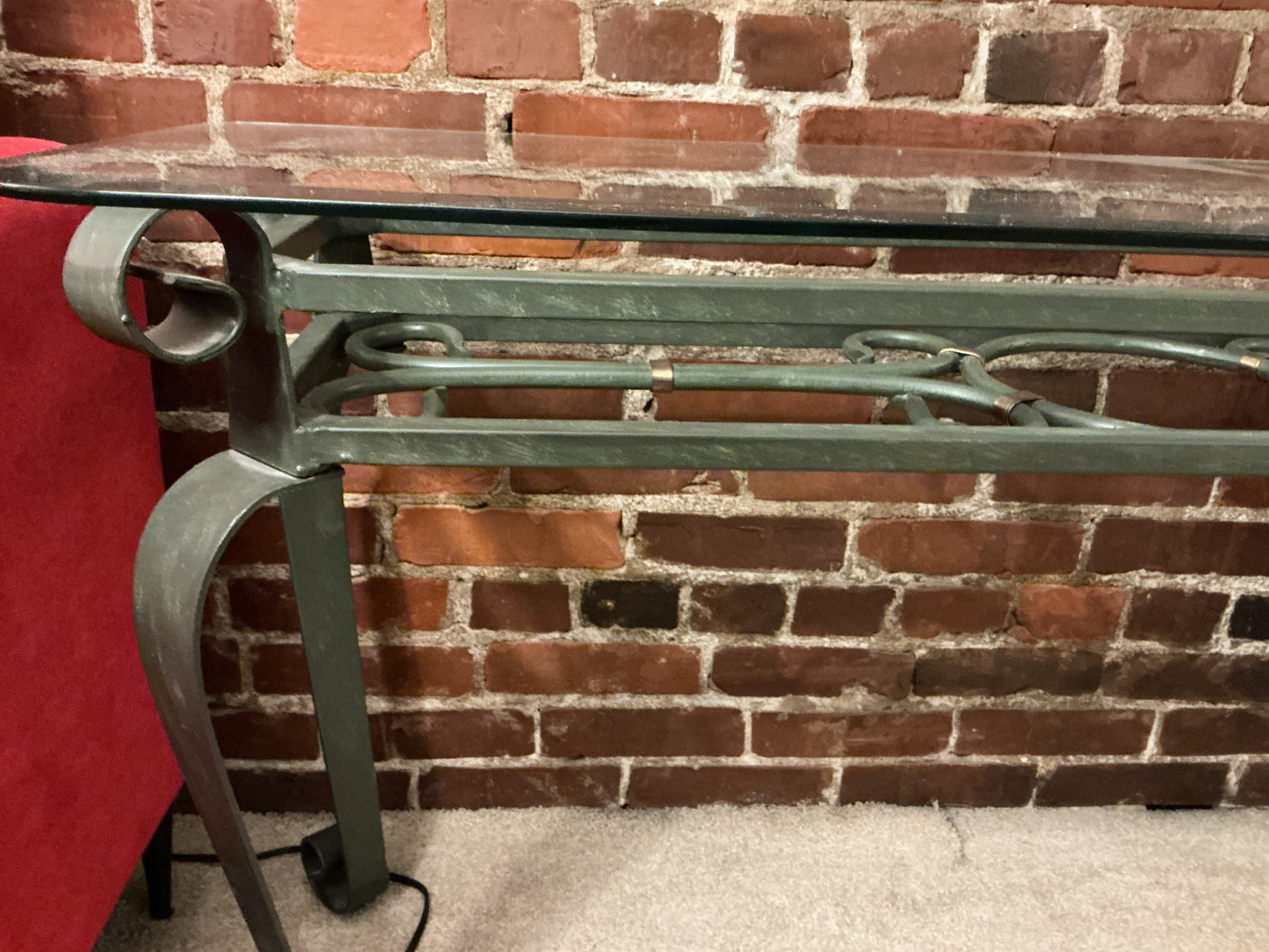 Glass Sofa Table