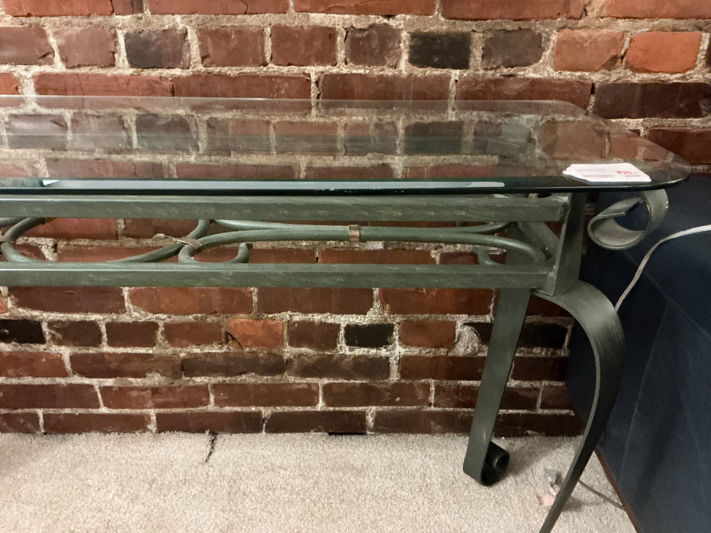 Glass Sofa Table