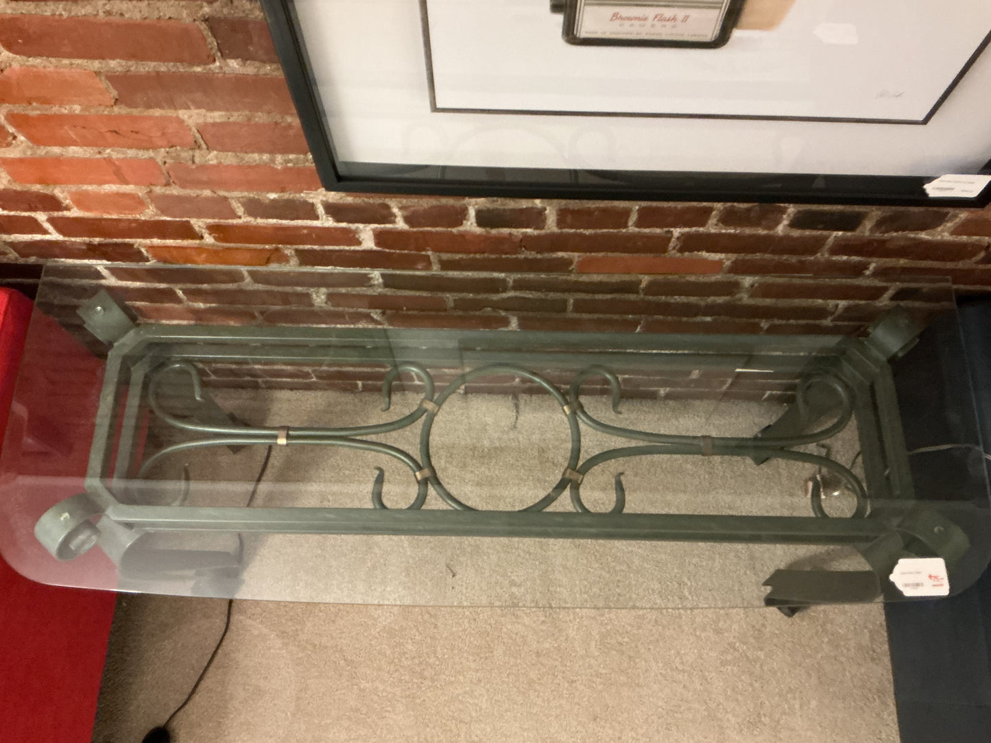 Glass Sofa Table