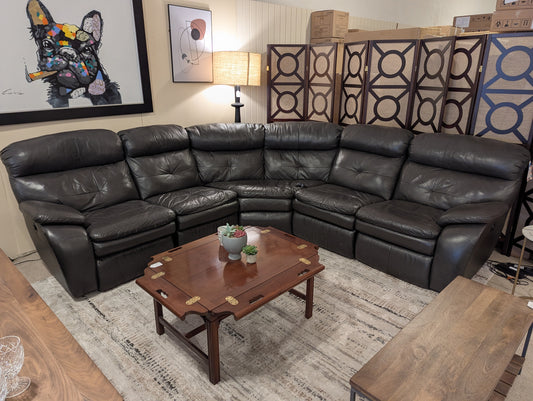 Leather Relining Sectional