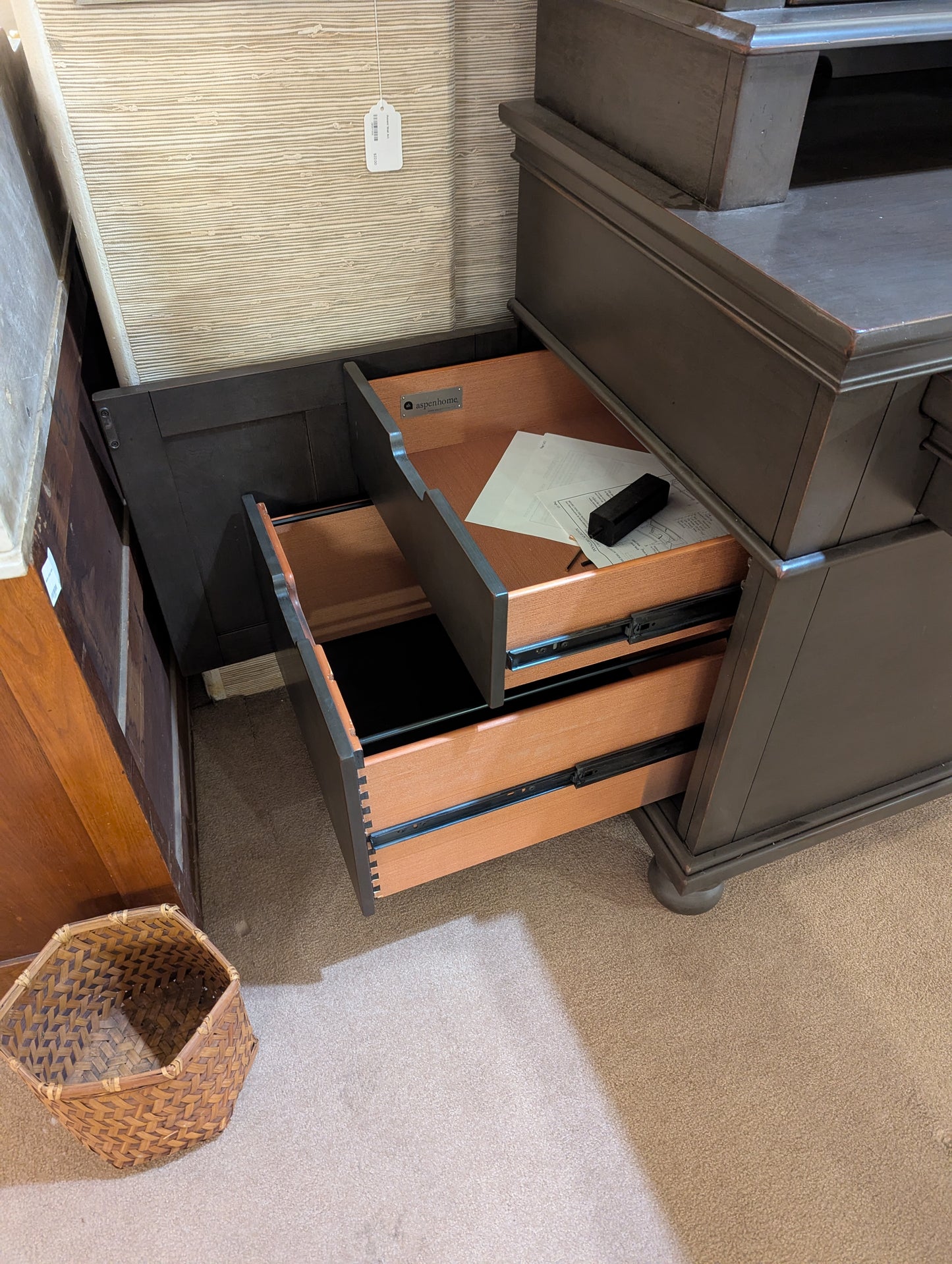 Grey Solid work Desk